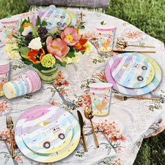 Summer Ice Cream Theme Party Disposable Tableware Paper Cup