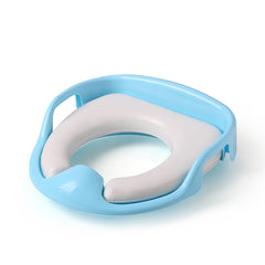 Children's Toilet Seat Baby Soft Toilet Seat Portable Baby Toilet