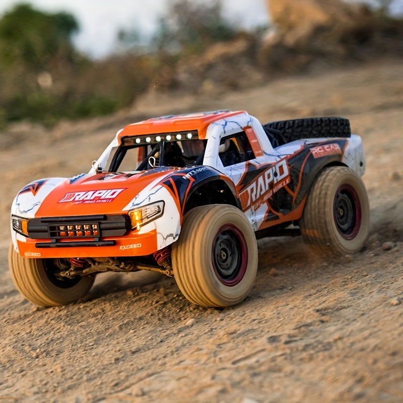 High Speed 1:14 Off-Road 4WD Brushless Motor Truck - 70km/h Racing Drift Car