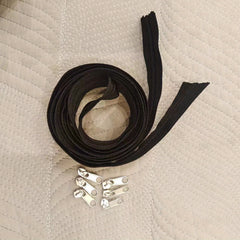 149 Nylon Coil Sewing Zippers with 6 Sliders