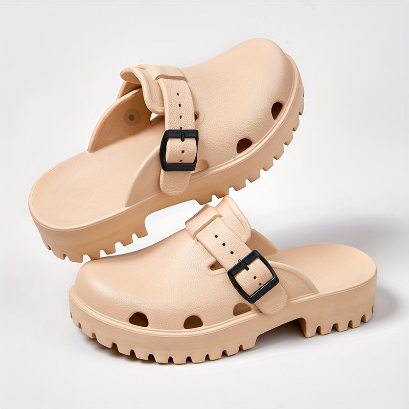 Non slip Wear Resistant Slippers Women's Thick Bottom Sandals
