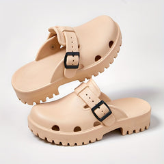 Non slip Wear Resistant Slippers Women's Thick Bottom Sandals