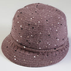 Vintage Knitted Thermal Bucket Hat Fisherman Hat Winter Hat For Her