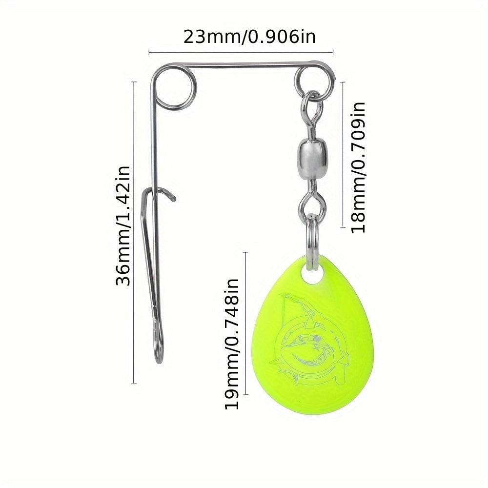 Metal Hard Bait Blade for Soft Lure Fishing Tackle