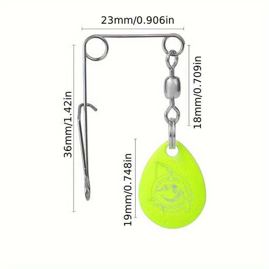 Metal Hard Bait Blade for Soft Lure Fishing Tackle