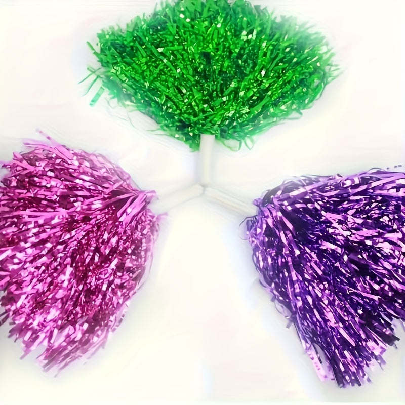 1pc Cheering Poms Handheld Props Dancing Supplies Sports Stage Celebration