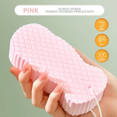 Exfoliating Bath Scrub Sponge Shower Brush