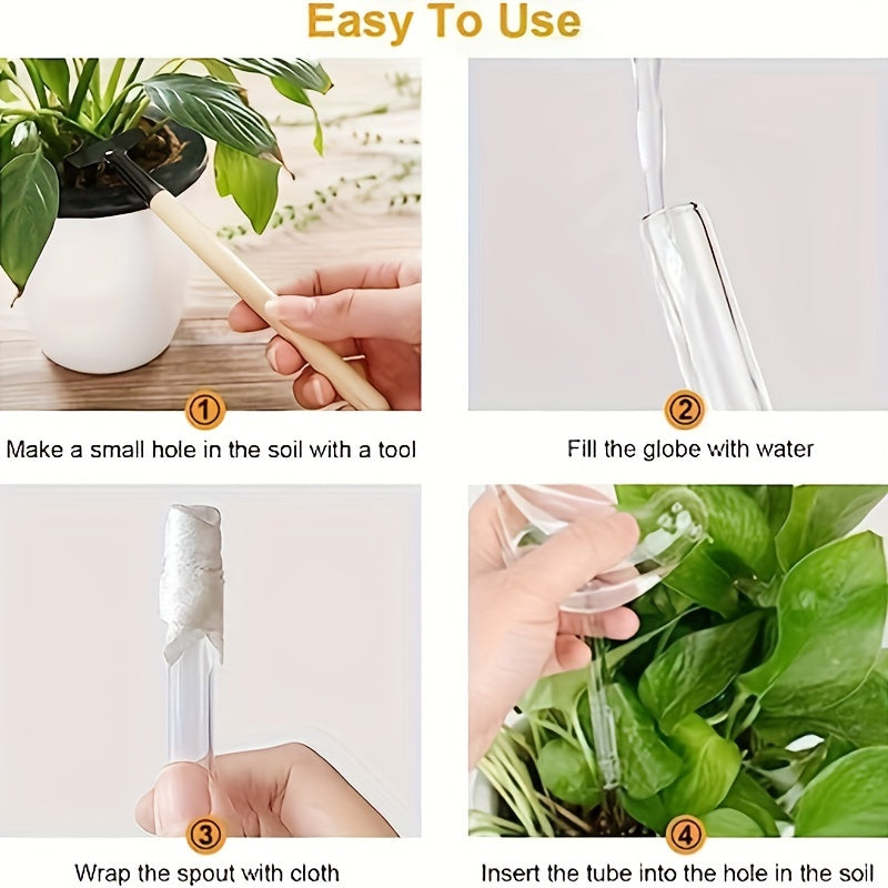 3pcs Bird Shape Plant Waterer Bulbs - Self Watering Globes