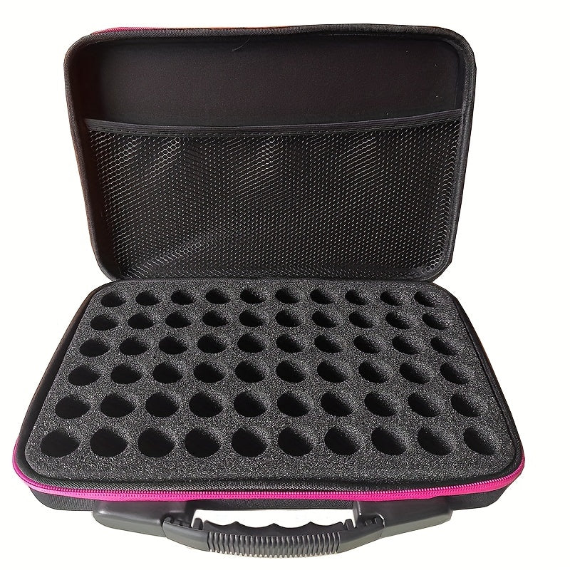 60 Slot Round Bottles Storage Bag Diamond Painting Bottles Organizer