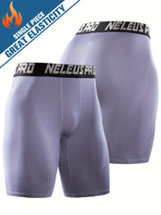 Men's Breathable Compression Shorts Quick Drying Fitness Pants