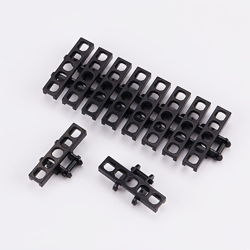 ABS Bricks Track Sheet Set with Wheel Gear Tire