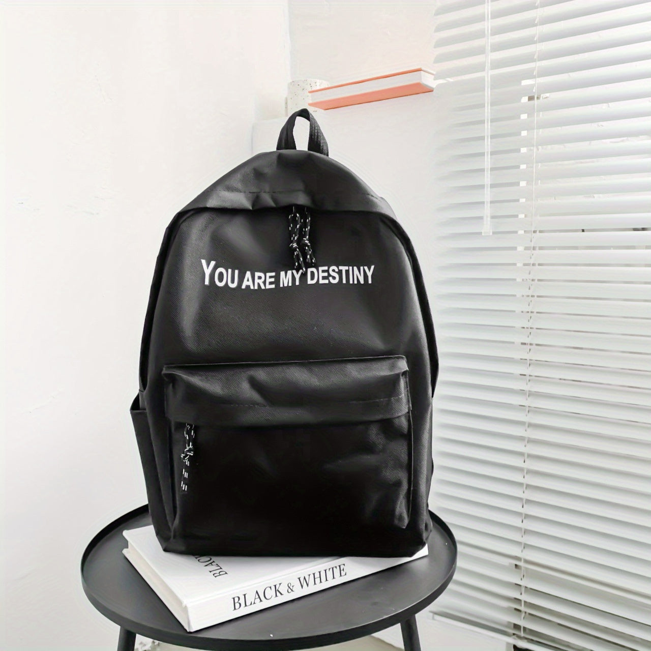 Children's Lightweight Nylon Travel Backpack Letter Schoolbag