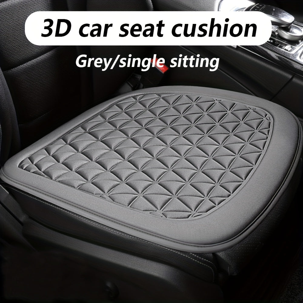 3D Car Seat Cushion Four Seasons Universal Gray red