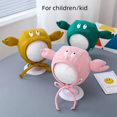 Baby Crab Pullover Cap Spring Autumn Hat for Newborn Boys & Girls