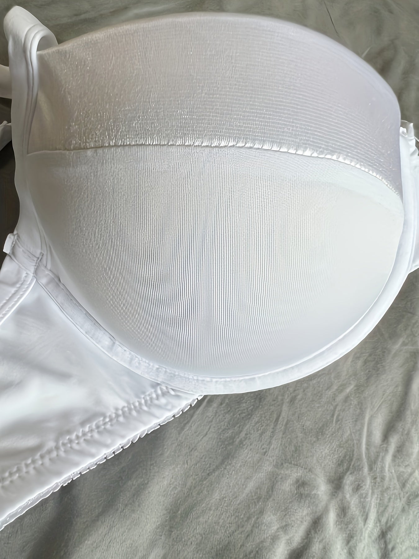 Solid T Shirt Bra Comfy & Breathable Push Up Bra
