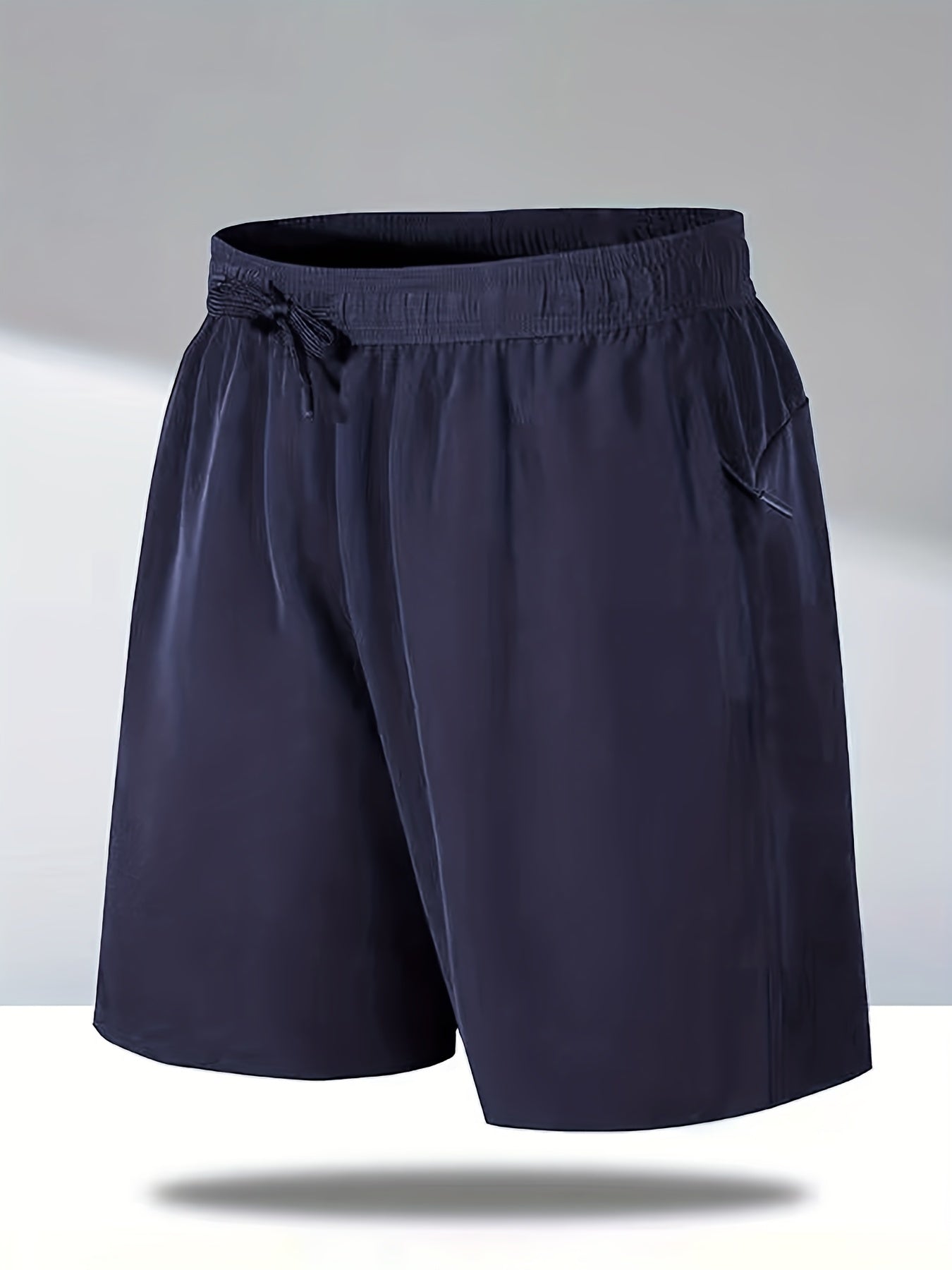 Men's Breathable Quick Dry Shorts With Pockets Drawstring Waist