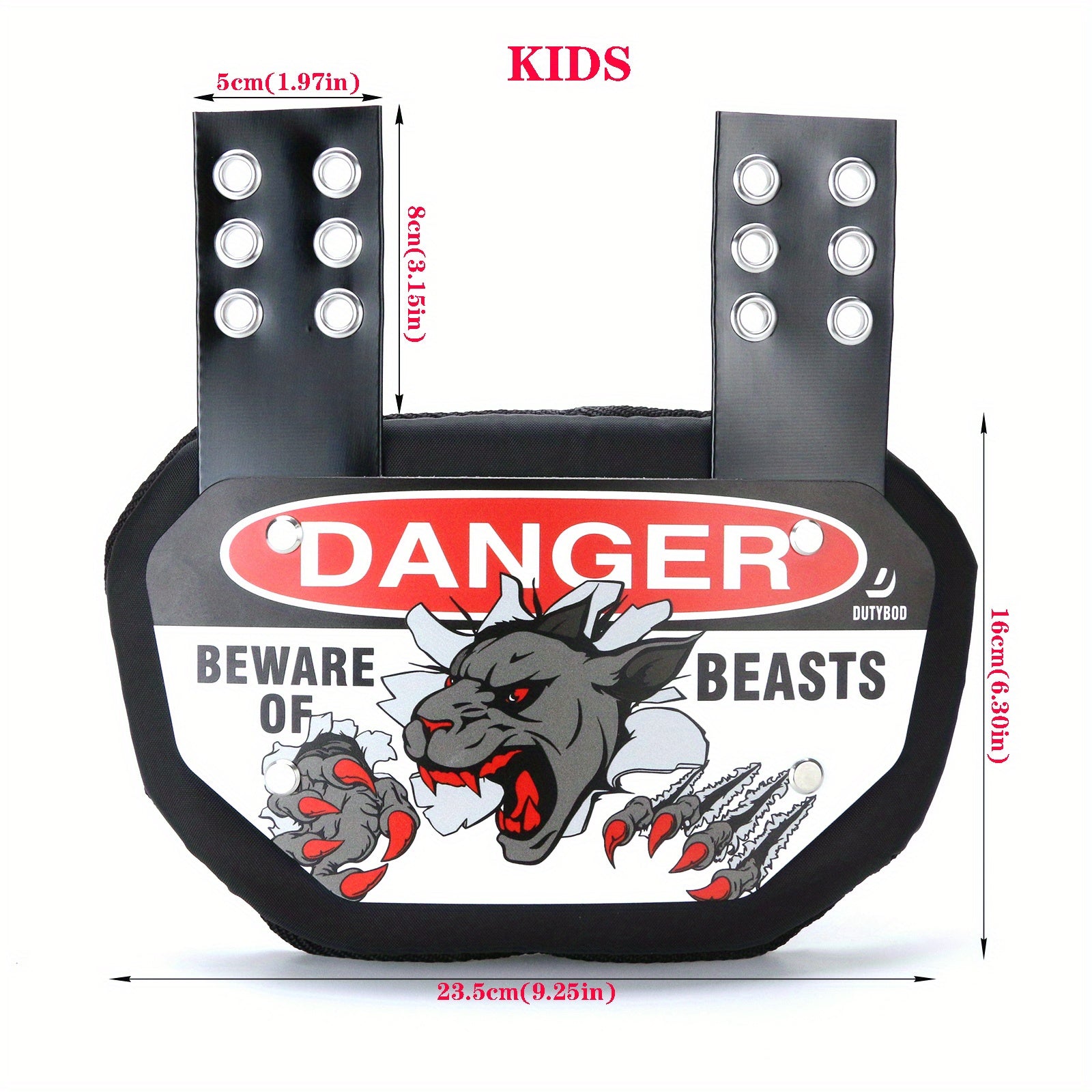 Football Back Plate Rear Protector for Adult Players