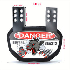 Football Back Plate Rear Protector for Adult Players