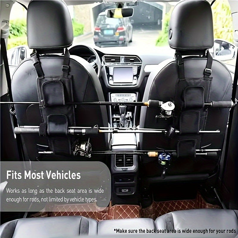2pcs Car Rod Belt Holder for Fishing Rods Traveling