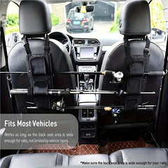 2pcs Car Rod Belt Holder for Fishing Rods Traveling