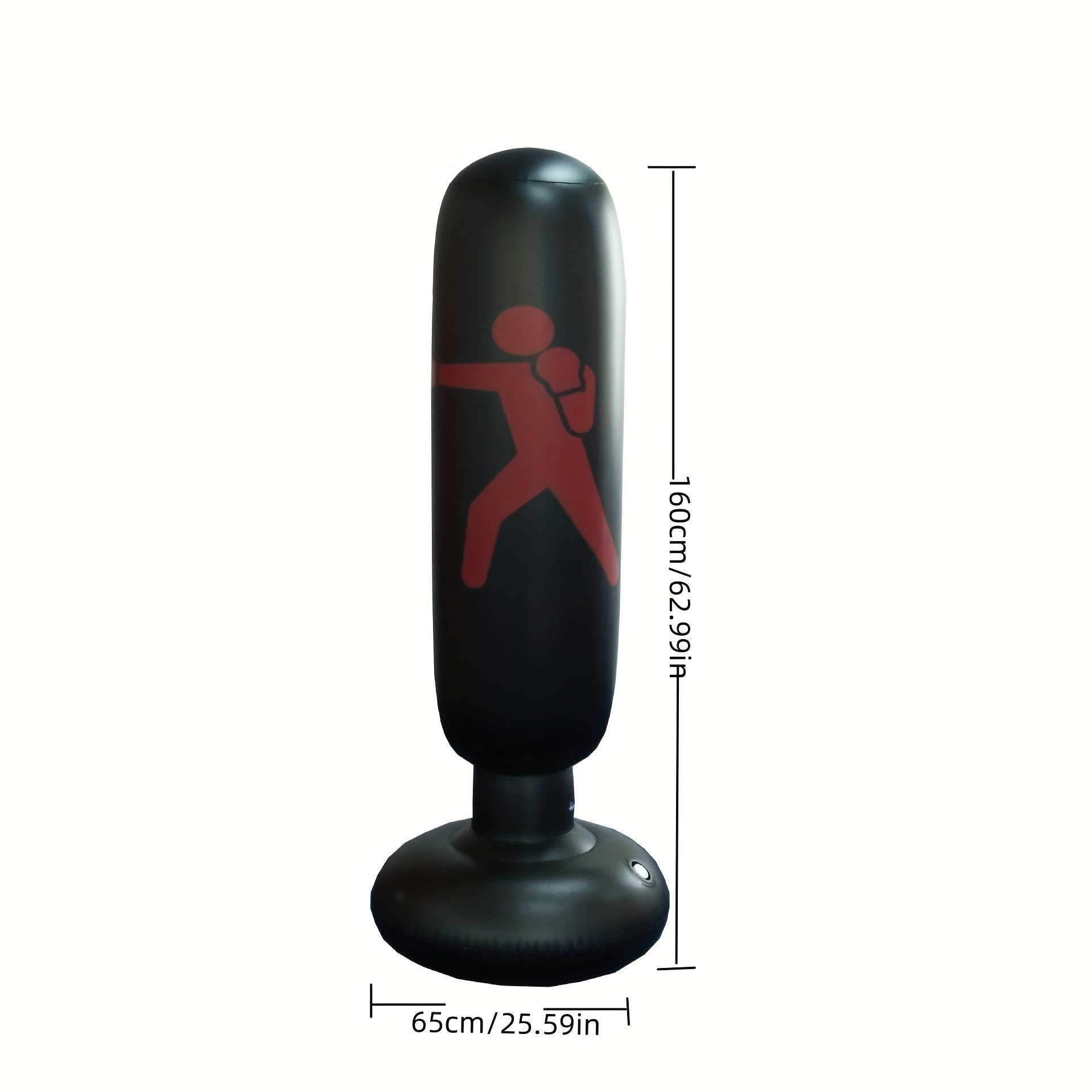 Adult Inflatable Vertical Boxing Tumbler Toy 1.6m