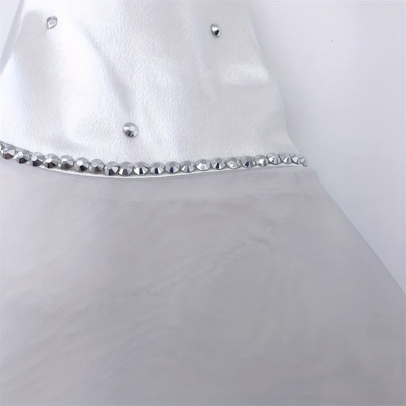 Mesh Breathable Bucket Hat Rhinestone Decor Lightweight Sunshade