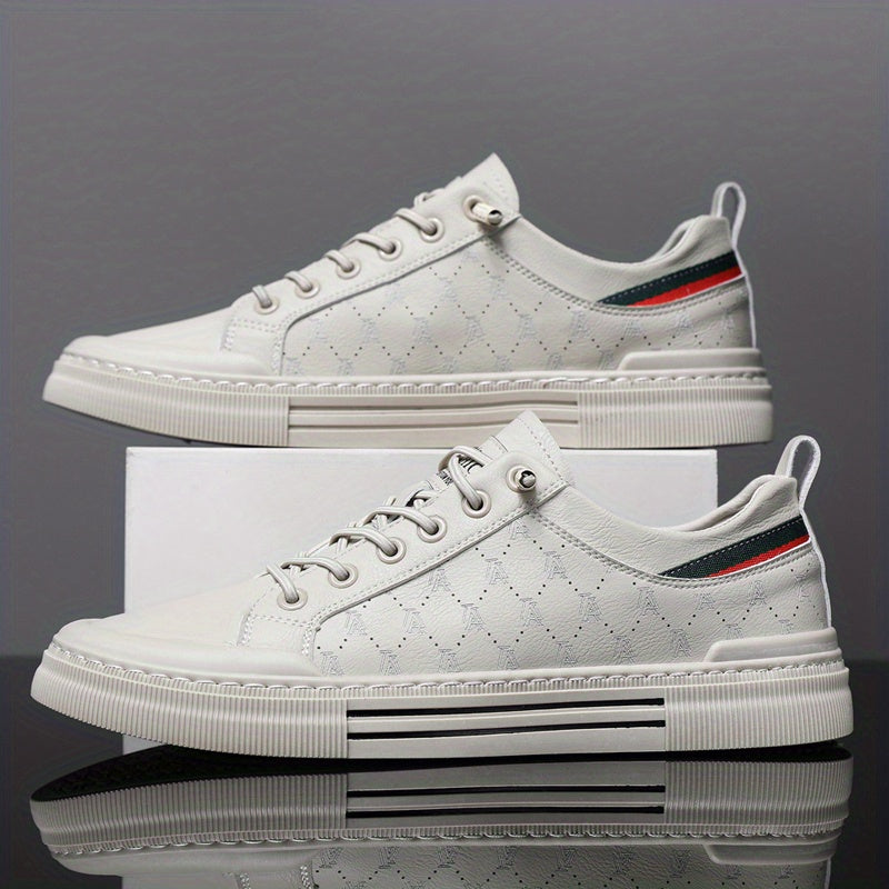 Men's Lightweight Lace-Up Skate Sneakers
