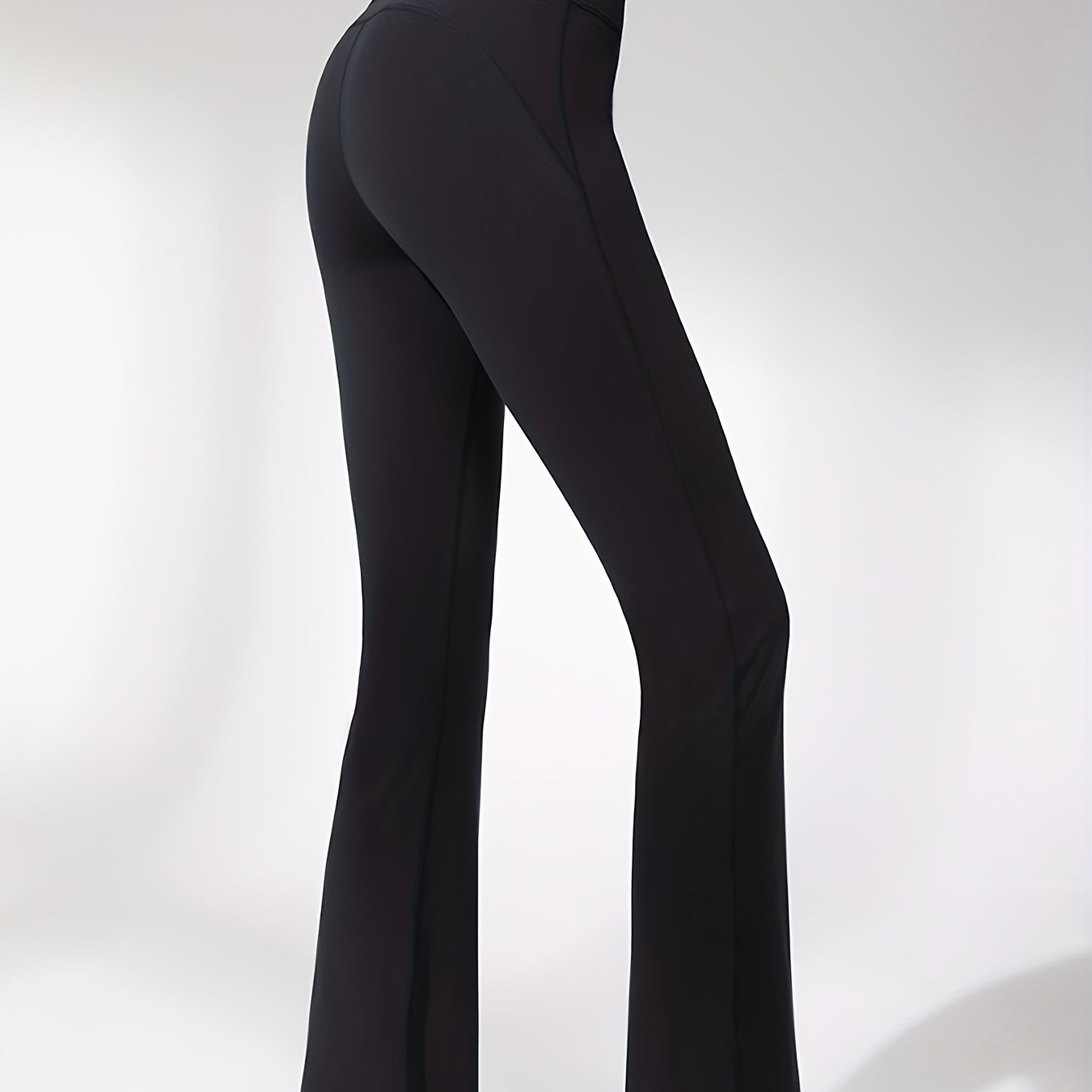 Women's Bootcut Solid Yoga Fitness Running Pants