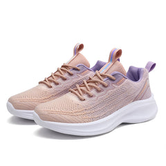 Women's Lace up Outdoor Running Shoes Casual Sneakers