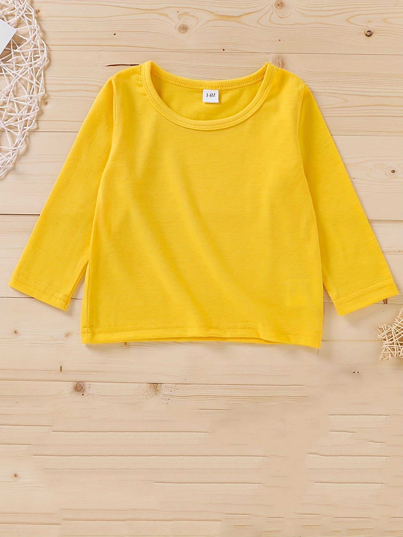Kid's All Match Round Neck Pullover Top Long Sleeve Casual Sweatshirt