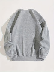 Skating Guy Sweatshirt Men's Casual Pullover For Spring Fall