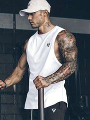 Men's Quick Dry Sports Tank Top Light Loose Sleeveless Shirt