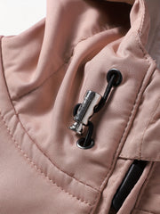 Women's Fleece Sports Jacket with Zipper Pocket