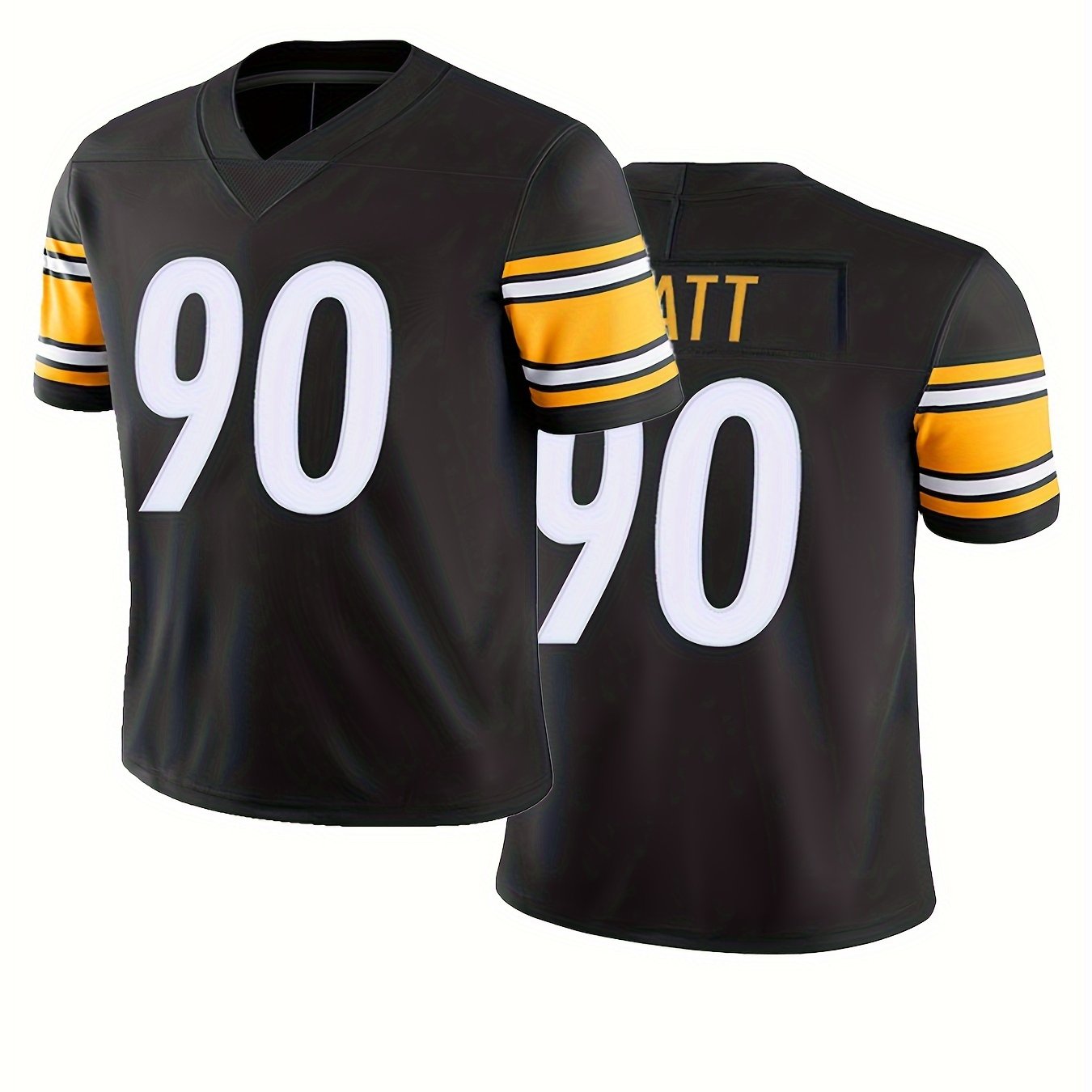 Boys Colorblock 90 Rugby Jersey Short Sleeves Football Shirt