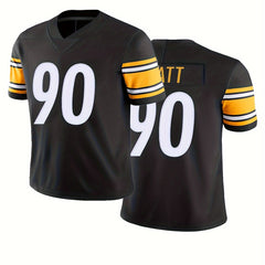 Boys Colorblock 90 Rugby Jersey Short Sleeves Football Shirt