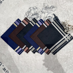 Men's Business Handkerchiefs Dark Suit Pocket Towels