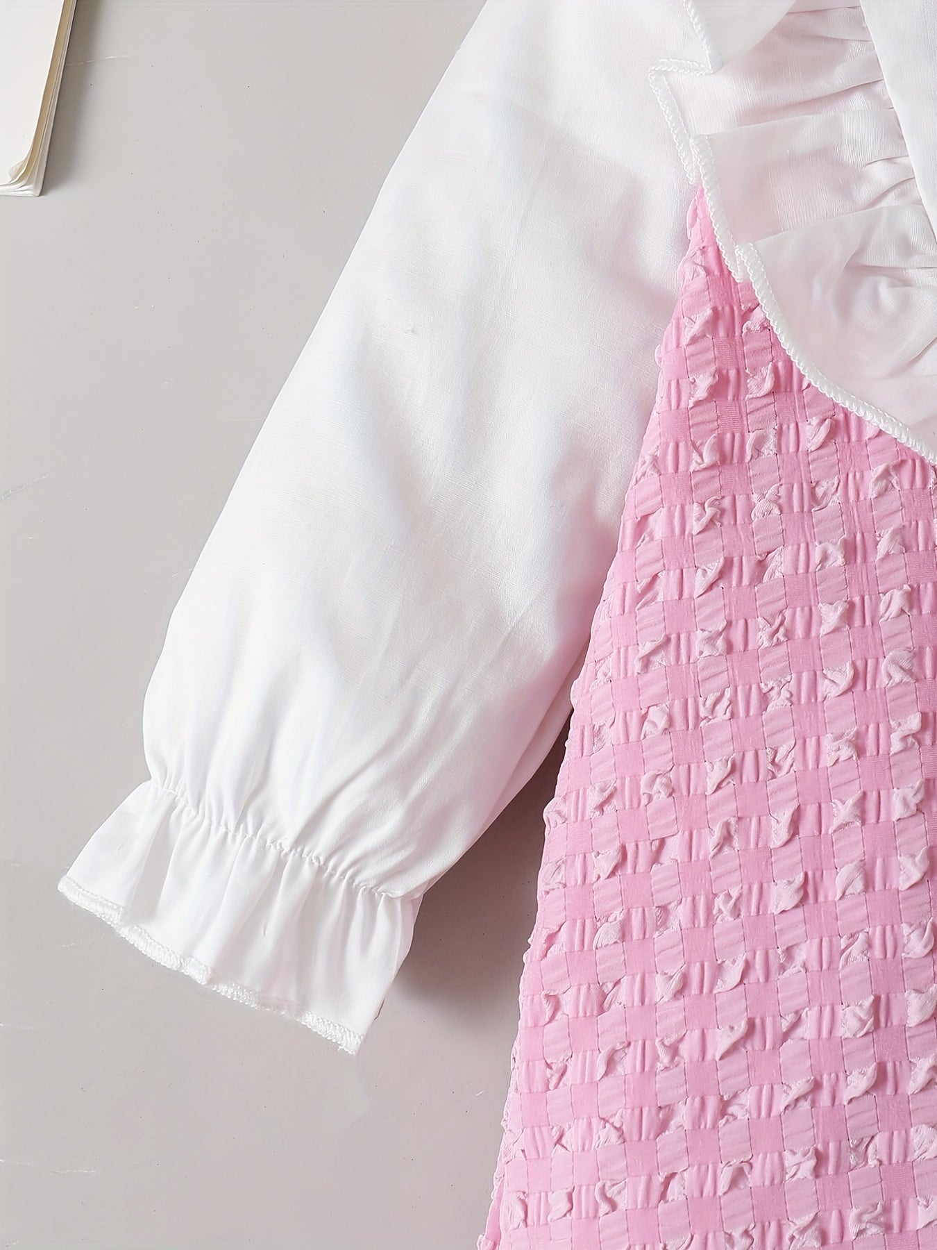 Baby Girl Bubble Gingham Stylish Dress