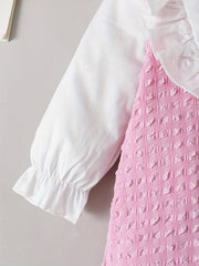 Baby Girl Bubble Gingham Stylish Dress