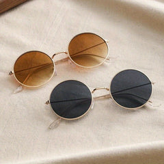 Ombre Lens Sunglasses Metal Frame UV400