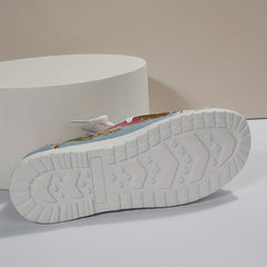 Women's Printed Canvas Shoes Lightweight Comfortable Sports Shoes