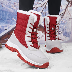 Women's Snow Boots Anti Slip Winter High Top Hiking Boots