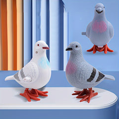 Clockwork Pigeon Toys Jumping Simulation Small Animals Walking Toys