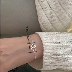 Girls Heart Bracelet