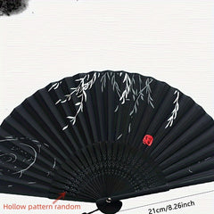 Chinese Style Folding Fan Dance Fan Women Summer Retro Classical Decorative Fan