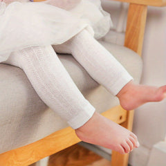Baby Girls Kids Knitted Mesh Pantyhose Soft Leggings Tights
