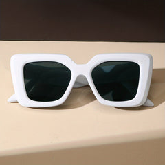 Rectangular Frame Sunglasses Classic Cat Eye Sunshade Eyewear