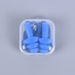 Silicone Earplugs with Waterproof Box Noise Reduction