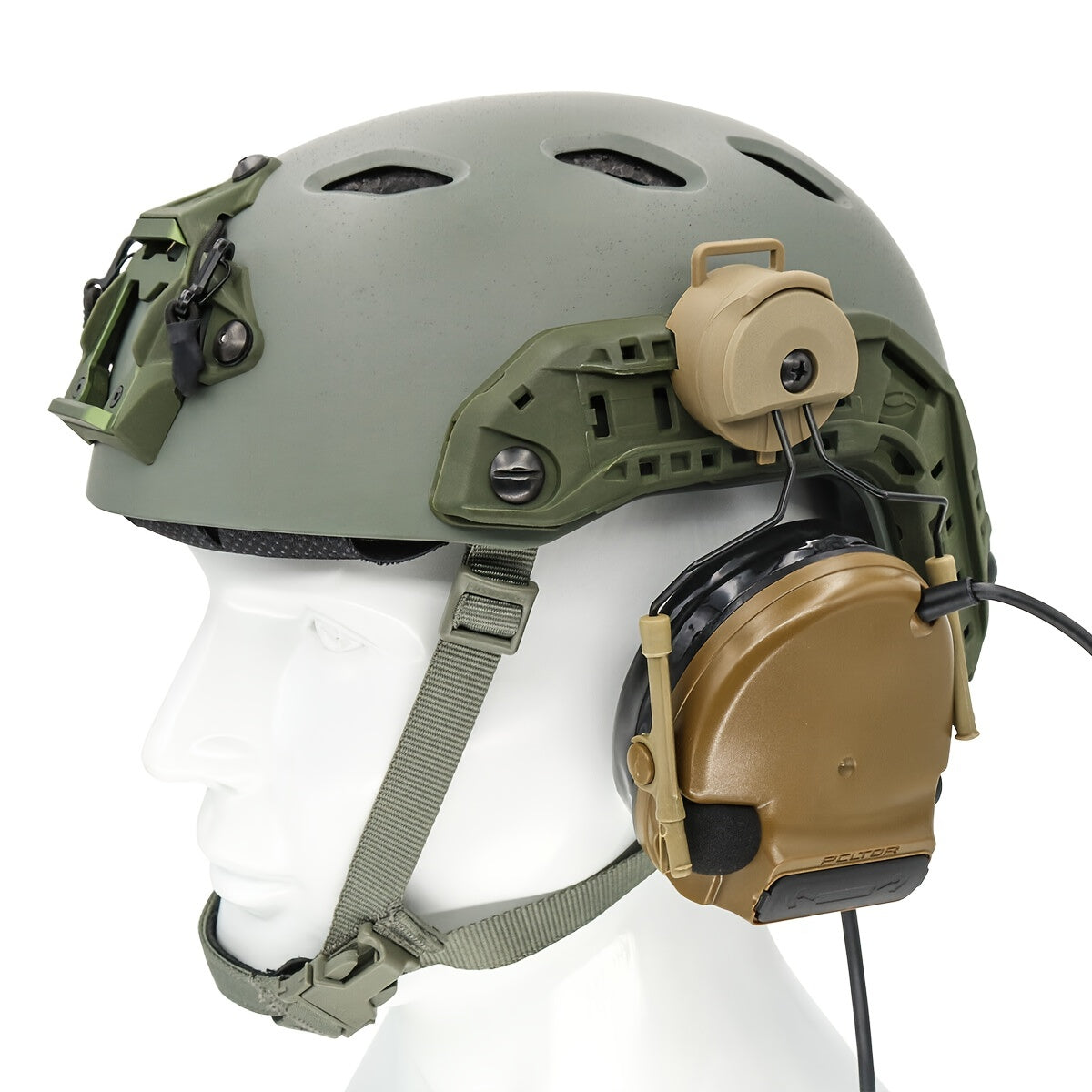 Tactical Headset Helmet Adapter for FAST ACH MICH Helmet