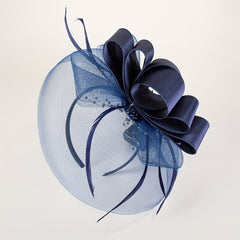 Women Flower Headband Feather Head Piece For Party Birthday Horce Race