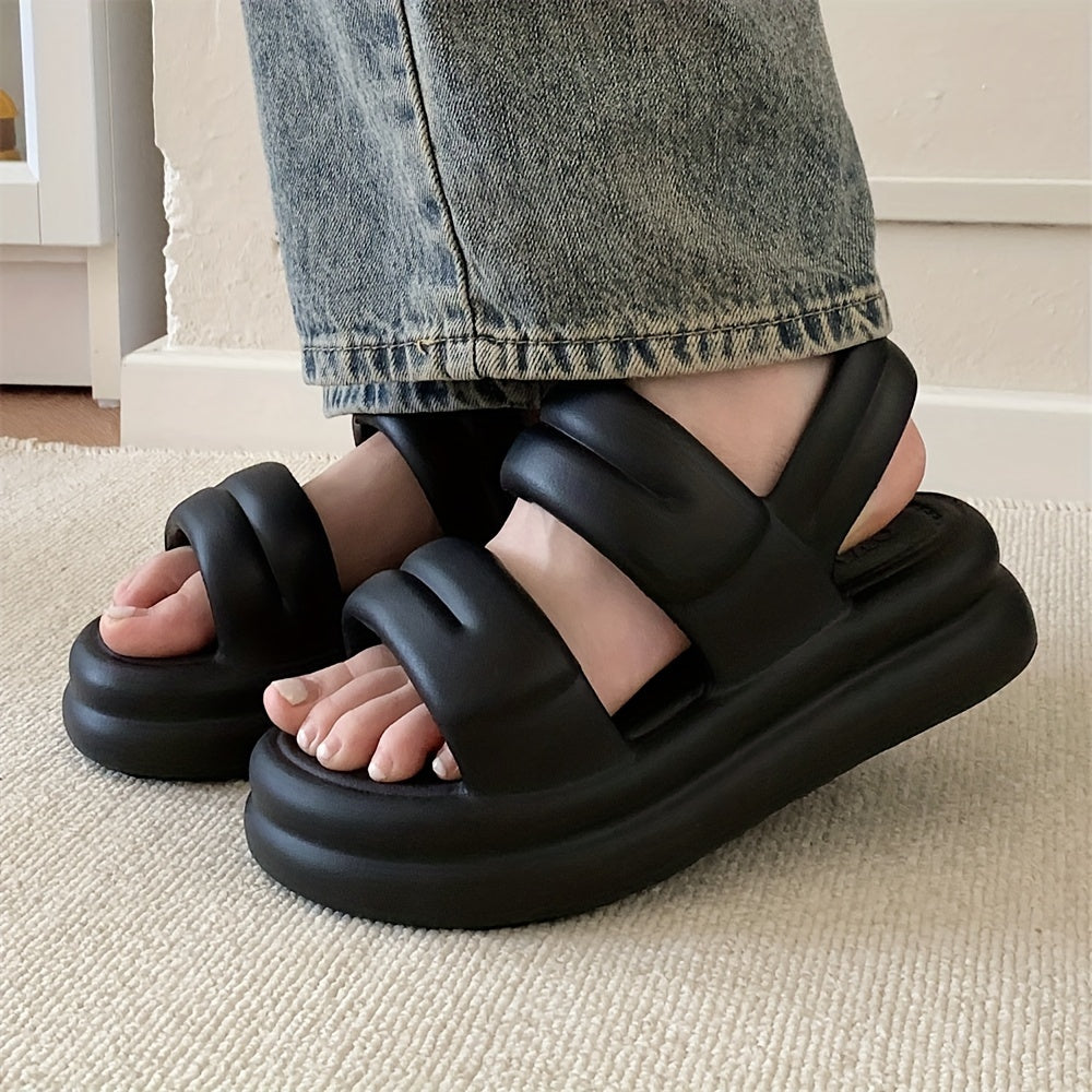 XIXITIAO Boys Open Toe Sandals Comfortable Breathable Non-slip Sandals